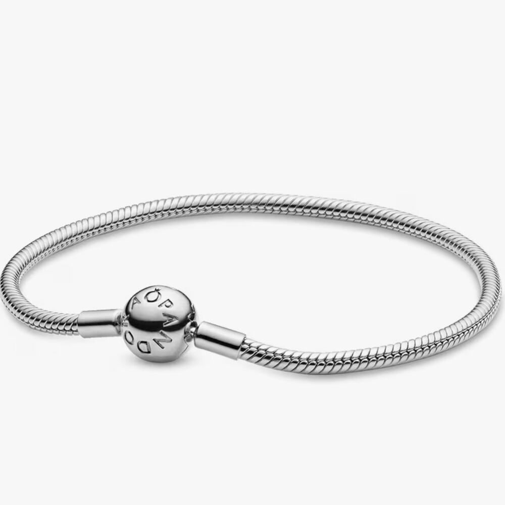 Pandora Moments Snake Chain Bracelet, Size 7 3/4"